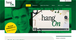 Desktop Screenshot of hangon.co.uk
