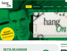 Tablet Screenshot of hangon.se